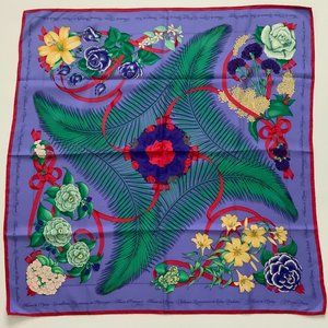 HERMES FLEURS DE L'OPERA   SILK SCARF 90 cm
